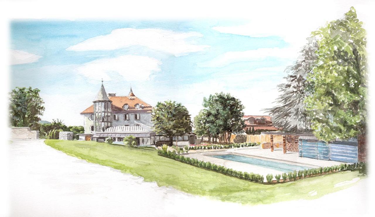 Chateau Brachet Grésy-sur-Aix Kültér fotó